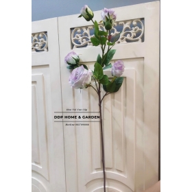 Hoa Hồng lụa Henzun Tím (0078)