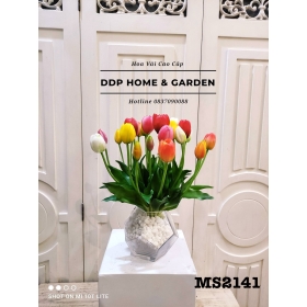 Bình hoa tulip để bàn (2141)