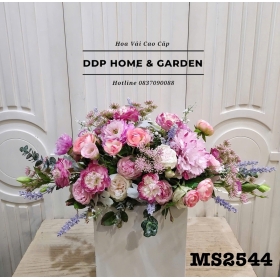 Dĩa hoa mẫu đơn để bàn (2544)