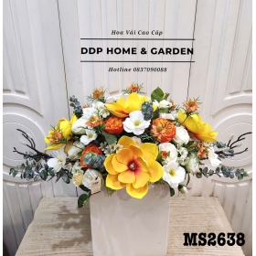 Dĩa hoa mộc lan vàng (2638)