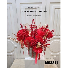 Chậu hoa đào đông để bàn (2811)