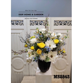 Chậu hoa lụa để bàn (2843)