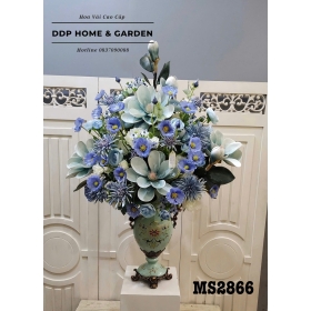 Chậu hoa mộc lan xanh cổ điển (2866)