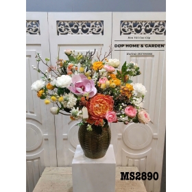 Chậu hoa mẫu đơn mix mộc lan (2890)