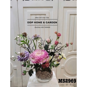 Chậu hoa mẫu đơn để bàn (2969)