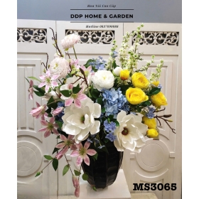 Chậu hoa mộc lan mix nghệ thuật (3065)