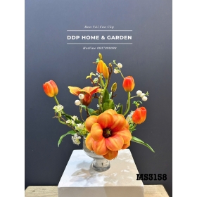 Chậu hoa tulip để bàn (3158)