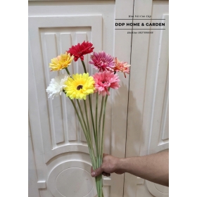 Cành hoa đồng tiền lụa (0592)
