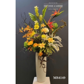 Chậu hoa thiên điểu nghệ thuật (4149)