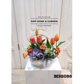 Bình hoa tulip để bàn (2088)
