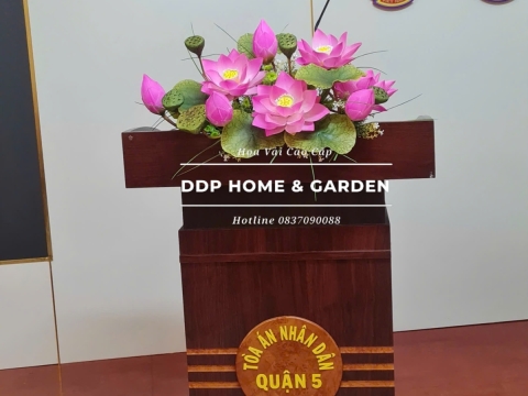 HOA TRANG TRÍ HỘI TRƯỜNG,CƠ QUAN