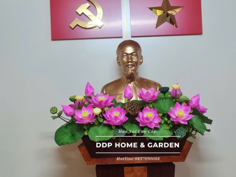 HOA TRANG TRÍ HỘI TRƯỜNG,CƠ QUAN