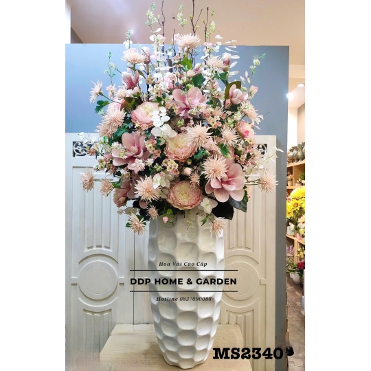 Chậu hoa mẫu đơn đặt sảnh (2340)