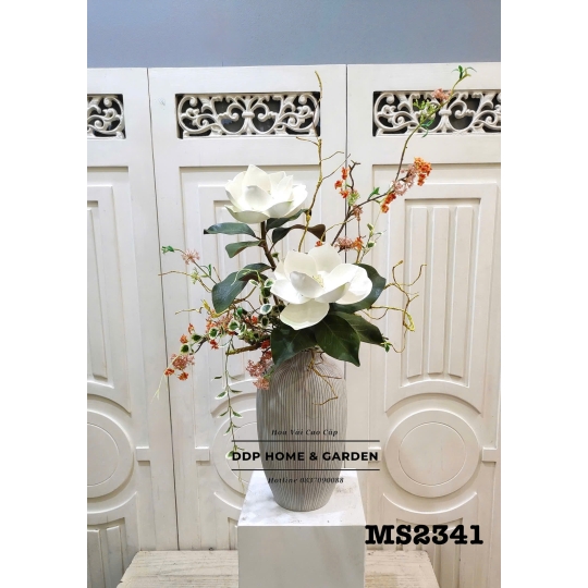 Bình hoa mộc lan trắng (2341)