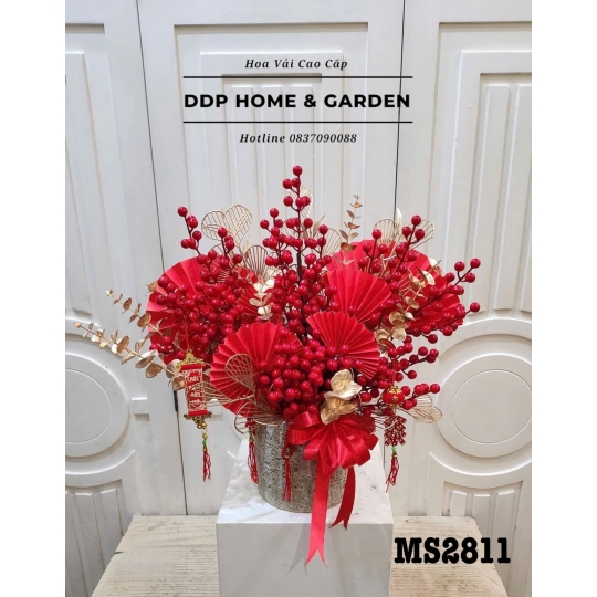 Chậu hoa đào đông để bàn (2811)