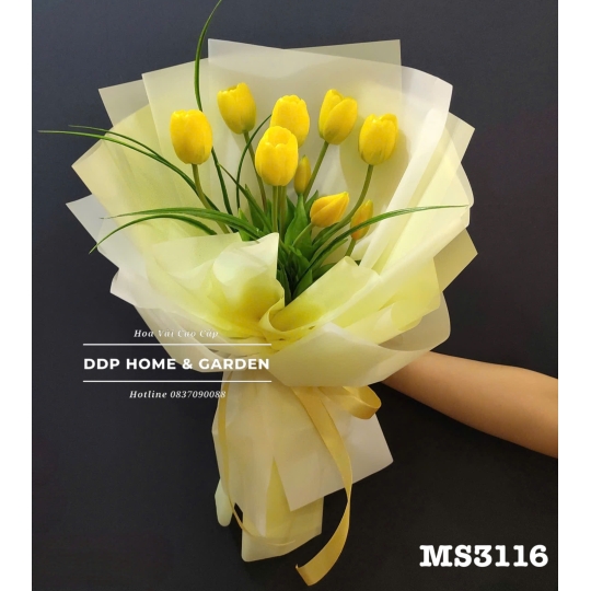Bó hoa tulip vàng (3116)