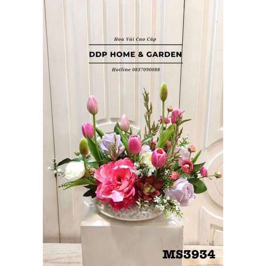 Chậu hoa tulip để bàn (3934)