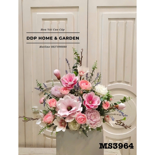 Dĩa hoa mộc lan hồng (3964)