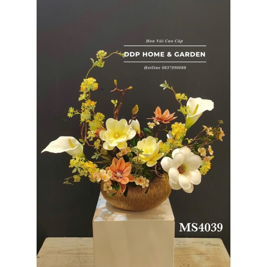Chậu mộc lan và rum (4039)