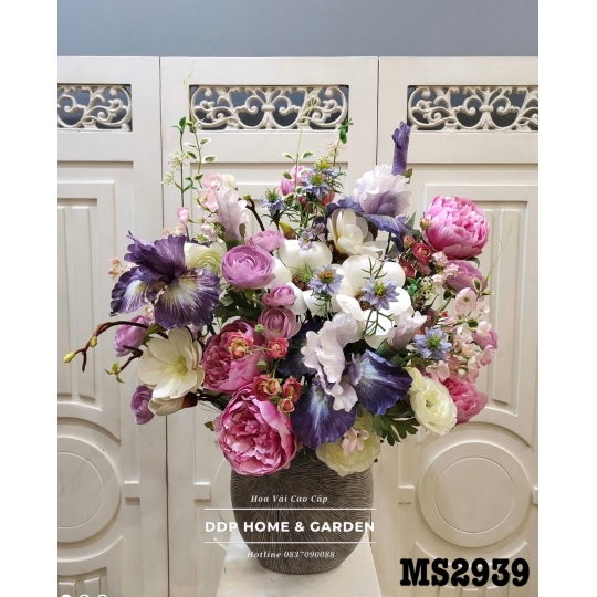 Chậu hoa Iris tím (2939)