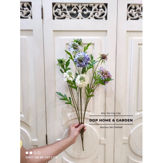 Hoa lụa cao cấp (Cành hoa lụa trang trí )