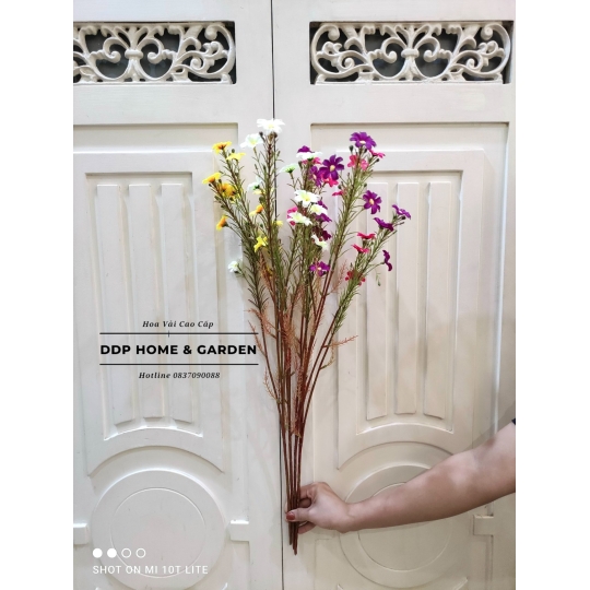 Cành hoa thanh liễu lụa (hoa lụa cao cấp)
